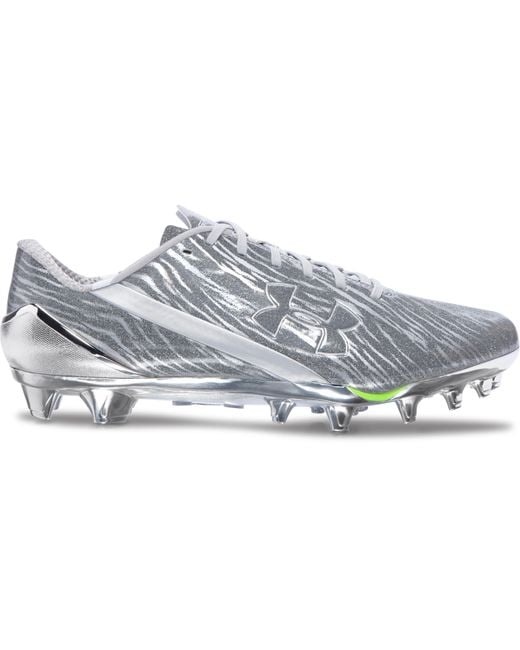 silver under armour cleats